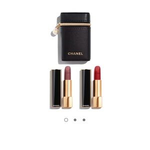 Chanel ROUGE ALLURE VELVET LES PERLES Luminous Matte Lip Colour Set brand new